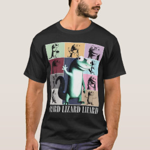Camiseta Lizard Lizard Meme Vintage Engraçado