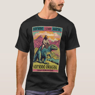 Camiseta Lizard Lover Engraçado Senhor Jesus Dirigindo Drag