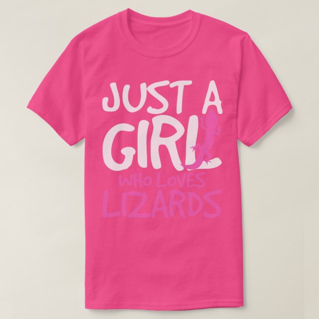 Camiseta Lizard Lover Réptil (Frente do Design)