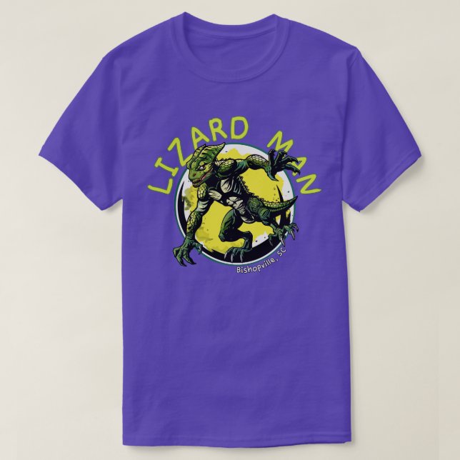 Camiseta Lizard Man (Frente do Design)