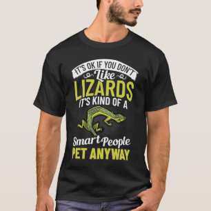 Camiseta Lizard Pet Reptile Ovos Cage Comida