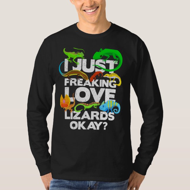 Camiseta Lizard Reptile Lizard Lizard (Frente)