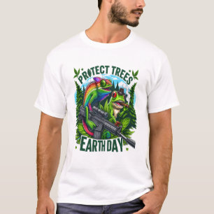 Camiseta Lizard Warrior salva as árvores