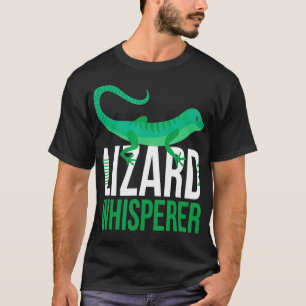 Camiseta Lizard Whisperer I Engraçado Terrarium Reptiles Ge