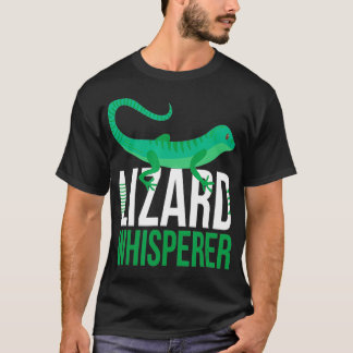 Camiseta Lizard Whisperer I Engraçado Terrarium Reptiles Ge
