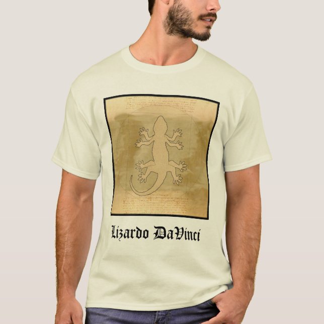 Camiseta Lizardo DaVinci (Frente)