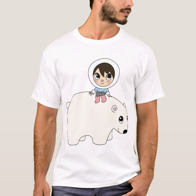 Camiseta Lizzy e glacé (Frente)