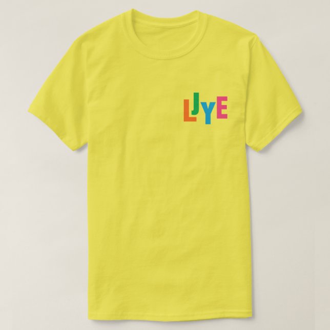 Camiseta LJYE 2 lados (Frente do Design)