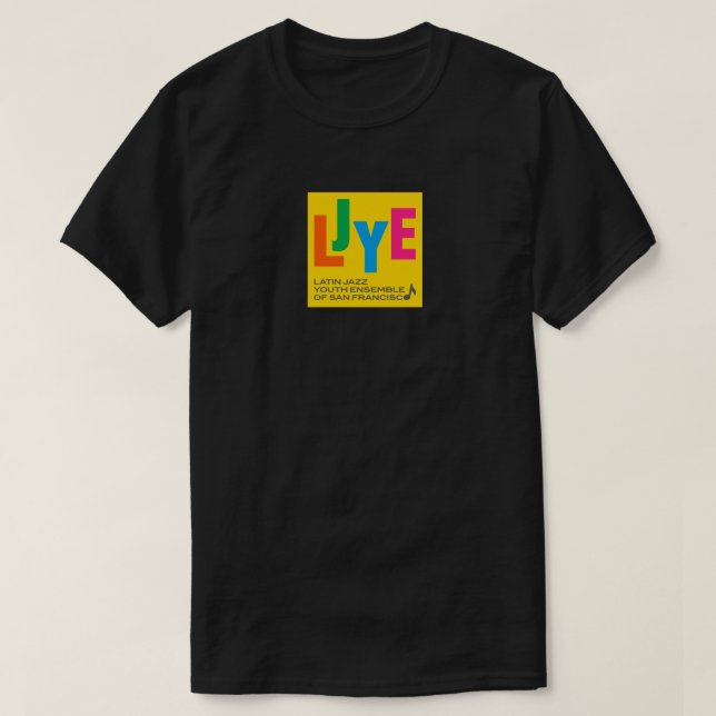 Camiseta LJYE de um lado (Frente do Design)