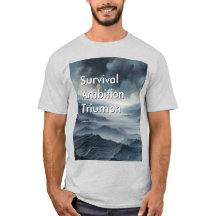 Camiseta ll Ambição de Sobrevivência Triunfo Motiv