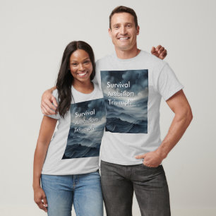 Camiseta ll Ambição de Sobrevivência Triunfo Motiv