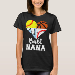 Camiseta Ll Nana Engraçado Vende Bl Softll VoleiLl Esboçoll