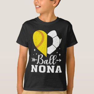 Camiseta Ll Nona Engraçado Softll Futebol Nona