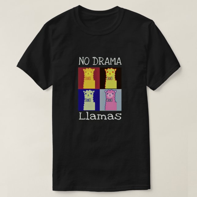 Camiseta Llama (Frente do Design)