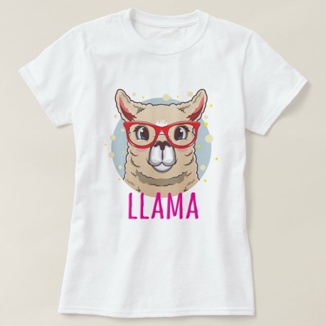Camiseta Llama (Frente do Design)