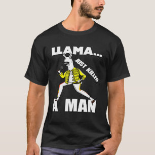 Camiseta Llama acabou de matar uma Piada de Pai de Paródia