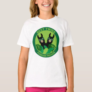 Camiseta Llama Alpaca Twins