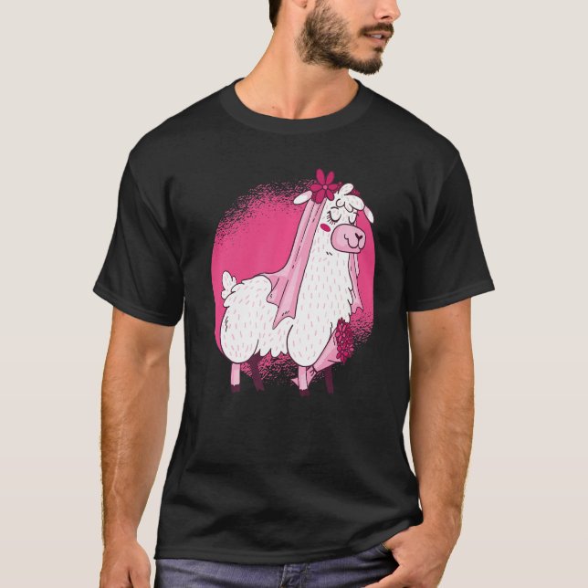 Camiseta Llama Bride (Frente)