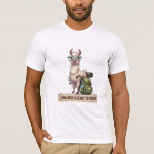 Camiseta Llama de Volta & Pronto para Embalar!