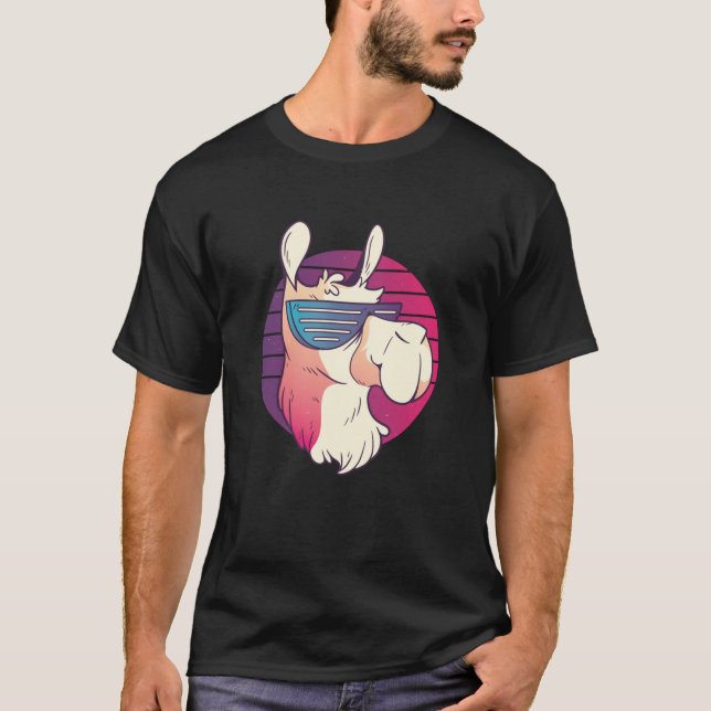 Camiseta Llama dos anos 80 (Frente)