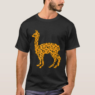 Camiseta Llama Easy Halloween Alpaca Animal Lazy Cos