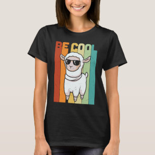 Camiseta Llama Funny Cute Retro Style Alpaca Graphic Plus