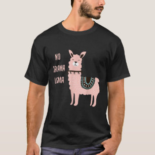 Camiseta Llama Funny No Drama Llama Lover Gift