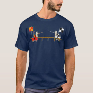 Camiseta Llama Jousting Funny Medieval Knight Lance