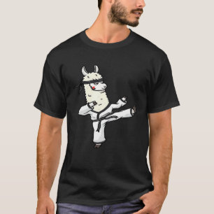 Camiseta Llama Karate Professor Taekwondo Sensei Lover Idea