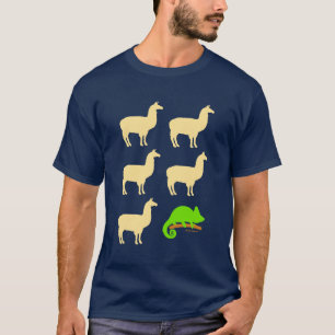 Camiseta Llama Llama Llama Llama Llama Chameleon