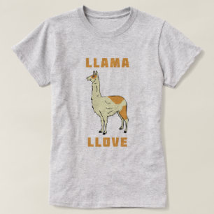 Camiseta Llama Llove