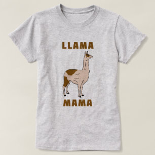 Camiseta Llama Mamãe