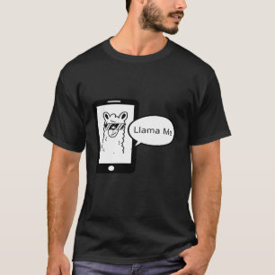 Camiseta Llama Me Cute Língua Espanhola Latino Humor Llam