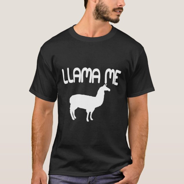 Camiseta Llama Me Me Chame Fashion (Frente)