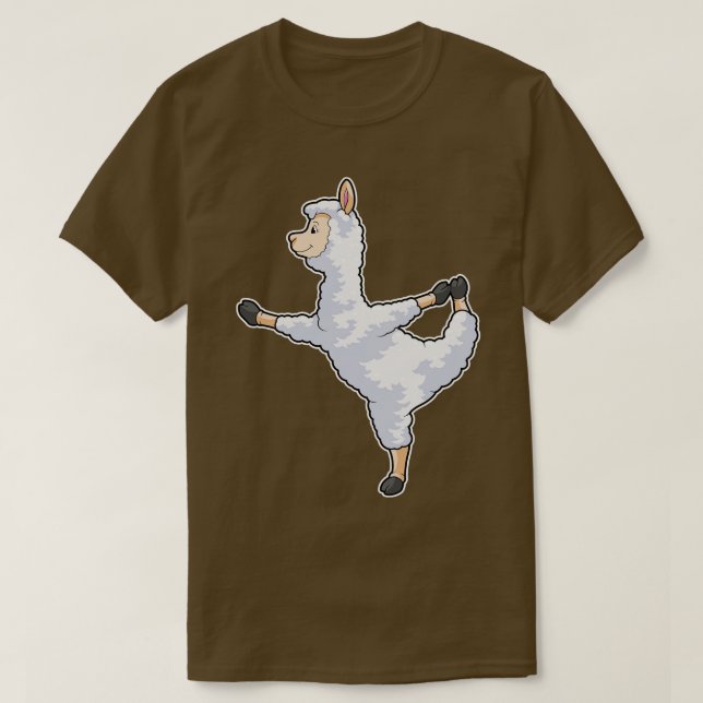 Camiseta Llama na Malhação Yoga (Frente do Design)