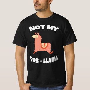 Camiseta Llama Não É Meu Problema, Camiseta Mama L