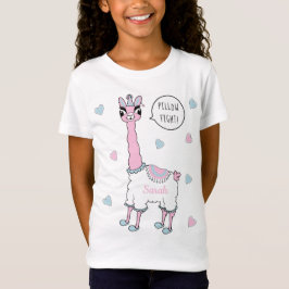 Camiseta Llama Pajama Sleepover Autografo Party Bubble
