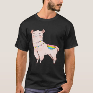 Camiseta Llama Pansexual Fofinho Animal LGBTQIA Alpaca Orgu