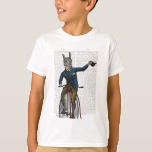 Camiseta Llama sobre bicicleta
