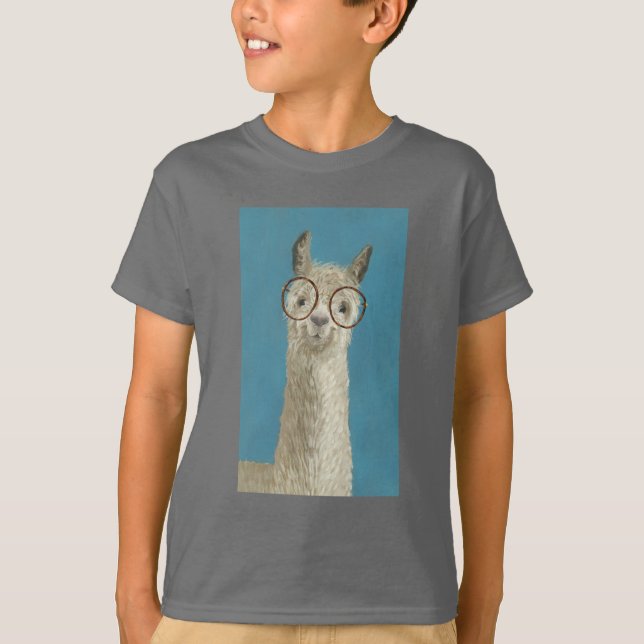 Camiseta Llama Specs - Rabos de Olho Redondos (Frente)