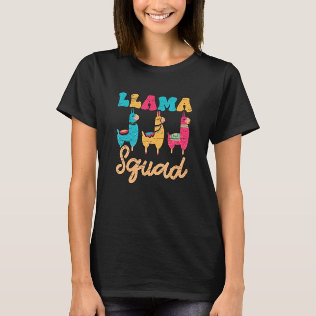 Camiseta Llama Squad (Frente)