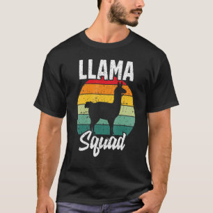 Camiseta Llama Squad Legal Llama Vintage Llamas 1