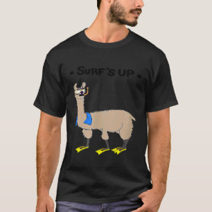 Camiseta Llama Surfista