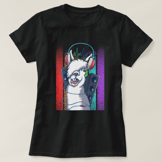 Camiseta Llama T-Shirt (Frente do Design)