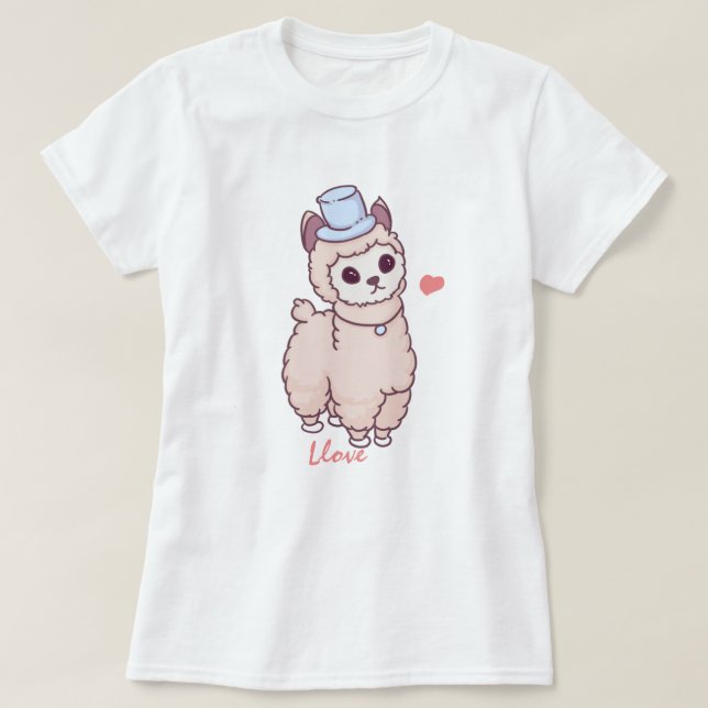 Camiseta Llama T-Shirt (Frente do Design)
