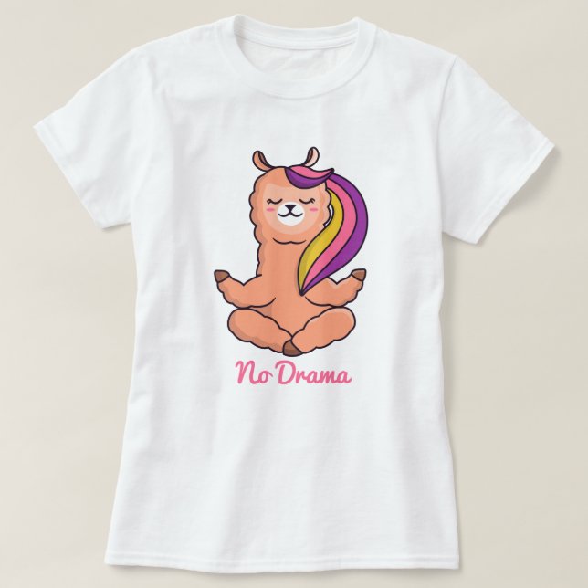 Camiseta Llama T-Shirt (Frente do Design)