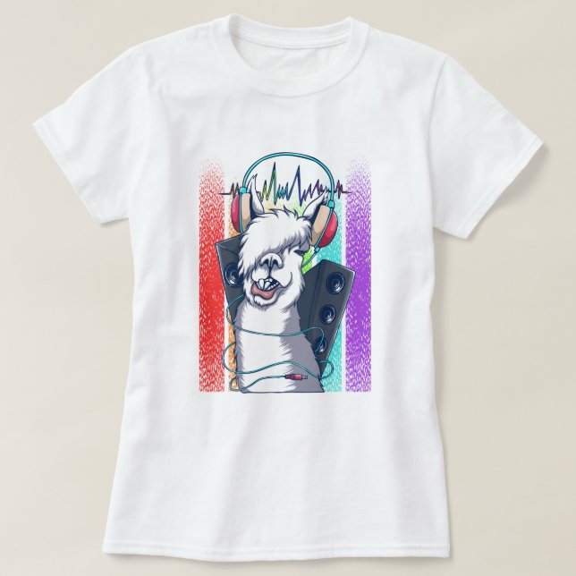 Camiseta Llama T-Shirt (Frente do Design)