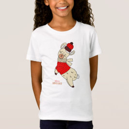 Camiseta Llama World Cute Llama Personalizou o nome da cria
