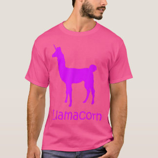 Camiseta Llamacorn Funny Llama e Unicorn