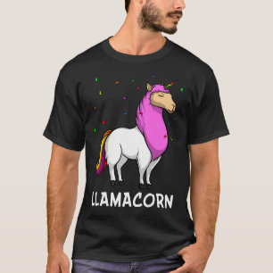 Camiseta Llamacorn Unicórnio Lhama Alpaca